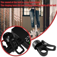 Black Electric Scooter Bell Whole Body Horn with Release Mount for M3657830