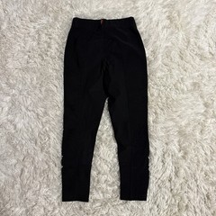 Child’s Medium Black Kerrits Full Seat Horseback Riding Tights Breeches