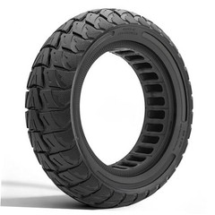 10×3/255×80 Solid Tire,80/65-6 Off-Road Tire for Varla Eagle One/Kaabo black