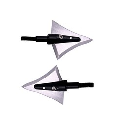 6PCS Hunting Broadheads Fixed Blades Stainless Steel