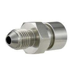 3AN Male to 3/8-24 Inverted Flare Female Adapter for 3/16″ 3AN to 3/8×24 – 1PC