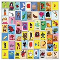 25 Piece Mix Lot 2” Loteria Stickers Water Bottles, Stickers *FREE SHIPPING*