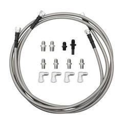 6AN 70″ Transmission Oil Cooler Hose Line kit Compatible with 4L60E 4L80E