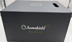 SAMSHIELD MISS SHIELD 2.0 SHADOWMATT/GLOSSY SPARKLING BLACK SIZE LARGE HELMET