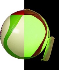 Glow in The Dark Outdoor Tetherball, Multicolor