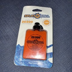 SplatRball 20,000 Rounds 7.5mm Orange Certified Splat Ball Sport Ammo Ammunition