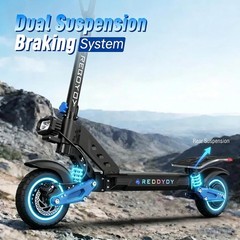 YINGLU US Stock 5000W Electric Scooter 50MPH 55 Mile Range 60V NFC Unlock Vacuum