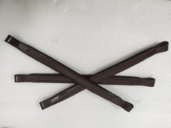 Lot 50 x 1 Empty Channel Leather Horse Browband All Sizes & Shapes (12 & 14 MM)