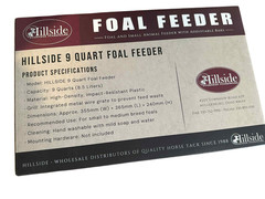 Adjustable Foal Feeder 9 Quart Creep Feeder Weanling