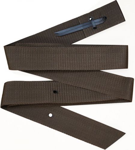 Western Horse Saddle 6′ Long Brown Heavy Nylon Girth / Cinch Tie Strap Latigo