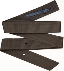 Western Horse Saddle 6′ Long Brown Heavy Nylon Girth / Cinch Tie Strap Latigo