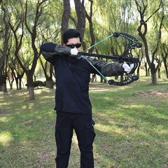 Ball Bearing Bow, Compound Bow Set That Shoots Steel Balls, Right Handed Hunt…