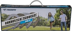 Gold & Silver Powder-Coated Horseshoe Game Set – Perfect for Backyard Gatherings