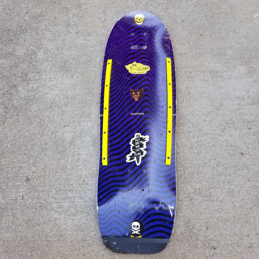 32.5″ WAVE SNAPPERS SURFSKATE Deck Only Basque Spain