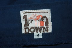 1St Down Jockey Riding Pants Breeches Small Navy Blue Polyester Cotton Blend