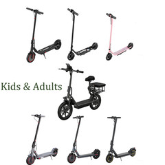 Ladped Foldable Electric Scooter 750W Peak Motor 19-22MPH 10-28Miles Adults/Kids