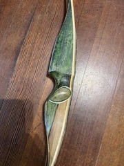 By TradAl The Green Hornet Custom LongBow 62in 47lb @28 RH