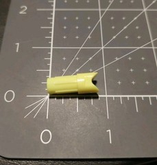 50 Count Bohning Yellow Crossbow Half Moon Nocks 7.6mm Carbon Shafts .300 -.303