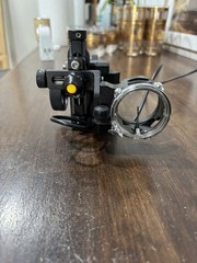 Trophy Ridge 1-Pin Compound Bow Sight Pin, Black, Digital Yardage Display