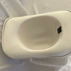 White Western Cowboy Hat 65% Polyester 35% Cotton Blend Made in China