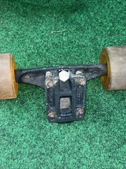 Vintage Neil Carver Gullwing Charger Longboard Truck w/2 GW Wheels Skateboard