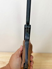 Walther LP3 LP Mod.3 Pellet .177 Air Pistol SSP w/ Vtg Challenger Hard Case READ