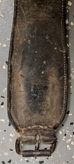 Vintage Leather Saddle Cinch Strap/Girth 34″ Long 4″ Wide