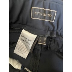 B Vertigo Size 24 Navy Blue Pink Full Seat Silicone Grip Equestrian Breeches