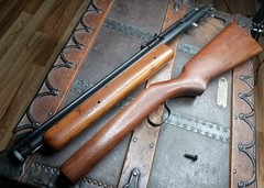 1978 Sheridan Blue Streak 5mm C Series Air Rifle Racine WI TESTED HOLDS AIR