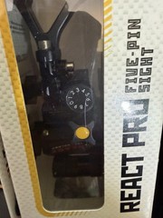 Trophy Ridge React Pro 5-Pin Fixed Sight LH for Compound Bow, Black