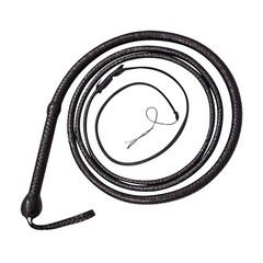 Genuine Leather Heavy Whip 04 Feet Long 16 Plaited Heavy Duty Handmade Bullwhip