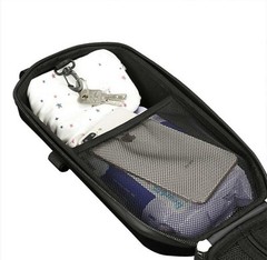 Black E Scooter Handlebar Bag – Secure – Waterproof – Hard Shell