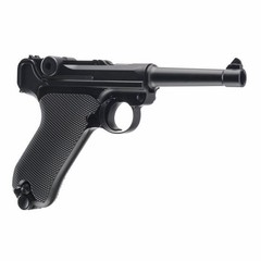 Umarex 2251800 Legends Luger P.08 .177 Air Pistol – Black