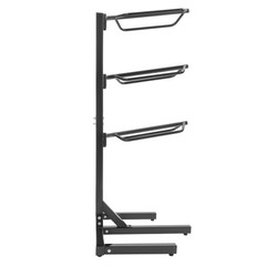 3 Tier Powder Coated Saddle Rack Stand Portable For Western Horse Pad Rack