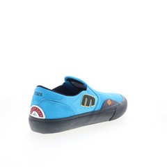 Etnies Lo-Cut Slip X Santa Cruz Mens Blue Skate Inspired Sneakers Shoes