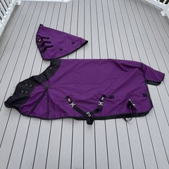 80″ Schneider’s Storm Shield Classic Turnout Blanket & Matching Hood