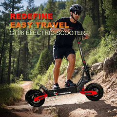 30MPH Electric Scooter Adult 1200W 11″ Off-Road Foldable Fast E-Scooter