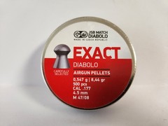 JSB Exact Airgun Pellets .177 4.5 mm 500 Domed Pellets New In Tin