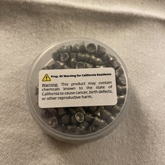 HARPEX Athenas 120 Count HIGH IMPACT POINTED 5.5mm .22Caliber Airgun Pellets New