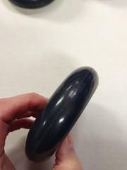 Scooter Wheels 100mm Blue Plastic Hub New Pair of 2 Wheels