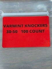 30-50 FROM VARMINT KNOCKERS 100 COUNT