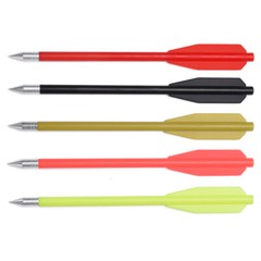 60PCS 6.3″ Crossbow Bolts Arrows Plastic Hunting Arrows Pistol Crossbow 50-80lb