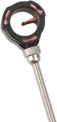 ZSHJGJR Archery Recurve Bow Sight Single Pin Sight 0.019″ Fiber Optical 1 Pin Si