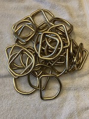 36 2 1/2” D Rings