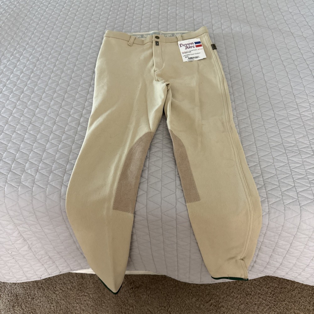 Devon Aire women riding pants Breeches- 30L