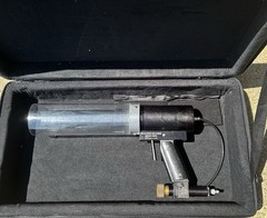Bleacher Reacher Pro Micro-Mini t-shirt cannon/launcher Black W/Bag. Read Desc