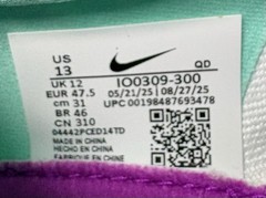 US Men’s 13 – Nike Air Zoom Maxfly 2 RSG «Turquoise/White/Concord/Violet»