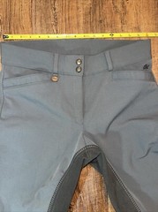 OVATION Dri-Lex Equestrian Horse Riding Pants Gray 32 R