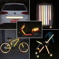 3 M Reflective Car Truck Film Sticker Safety Caution Warning Roll Tape 1/2/3/5CM