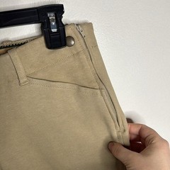 Dover Saddlery Riding Sport Cotton Stretch Beige Knee-patches Breeches size 28